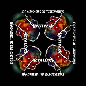 Metallica - Hardwired To Self Destruct Bandana i gruppen MERCHANDISE hos Bengans Skivbutik AB (5536311)