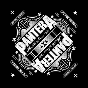 Pantera - Stronger Than All Bandana i gruppen MERCHANDISE hos Bengans Skivbutik AB (5536329)