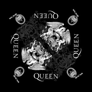 Queen - Crest Bandana i gruppen MERCHANDISE hos Bengans Skivbutik AB (5536332)