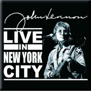 John Lennon - Live In Nyc Magnet i gruppen MERCHANDISE / Merch / Pop-Rock hos Bengans Skivbutik AB (5536649)