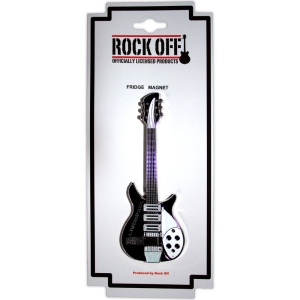 Rock Off - Mathew Street B&W Guitar Magnet i gruppen MERCHANDISE / Merch / Annet hos Bengans Skivbutik AB (5536678)