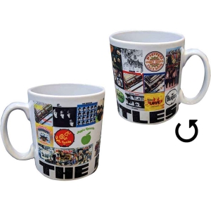 The Beatles - Chronology Wht Unboxed Mug i gruppen MERCHANDISE / Merch / Pop-Rock hos Bengans Skivbutik AB (5536767)