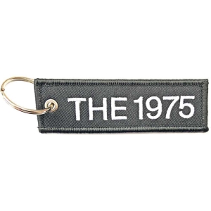 The 1975 - Logo Woven Patch Keychain i gruppen MERCHANDISE / Merch / Pop-Rock hos Bengans Skivbutik AB (5536970)