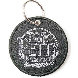Tom Petty - Circle Logo Woven Patch Keychain i gruppen MERCHANDISE hos Bengans Skivbutik AB (5536971)