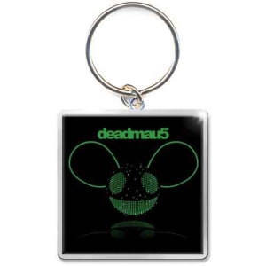 Deadmau5 - Greenhead Keychain i gruppen MERCHANDISE hos Bengans Skivbutik AB (5537020)