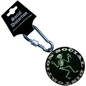 Social Distortion - Classic Logo Keychain i gruppen MERCHANDISE / Merch / Metal hos Bengans Skivbutik AB (5537103)