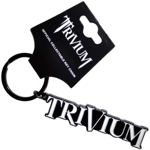 Trivium - Logo Black Keychain i gruppen MERCHANDISE / Merch / Metal hos Bengans Skivbutik AB (5537128)