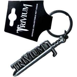 Trivium - Silver Sword Keychain i gruppen MERCHANDISE / Merch / Metal hos Bengans Skivbutik AB (5537130)