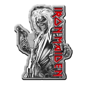 Iron Maiden - Killers Pin Badge i gruppen MERCHANDISE / Merch / Metal hos Bengans Skivbutik AB (5537317)