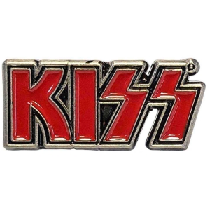 Kiss - Logo Mini Pin Badge i gruppen MERCHANDISE / Merch / Metal hos Bengans Skivbutik AB (5537334)