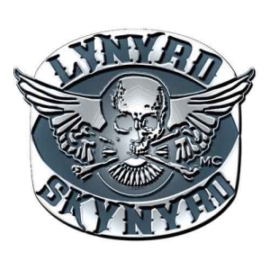 Lynyrd Skynyrd - Biker Patch Logo Pin Badge i gruppen MERCHANDISE hos Bengans Skivbutik AB (5537345)