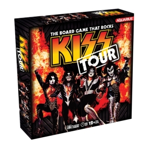 Kiss - Kiss Tour Board Game i gruppen MERCHANDISE / Selskapsspill / Heavy Metal hos Bengans Skivbutik AB (5537572)