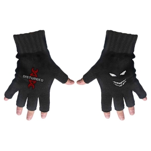 Disturbed - Reddna Fingerless Gloves i gruppen MERCHANDISE / Merch / Metal hos Bengans Skivbutik AB (5537581)