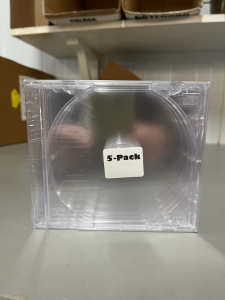 Cd-Ask - 5-Pack Jewelcase Inkl Klar Monterat Tray i gruppen Annet / hos Bengans Skivbutik AB (5537642)