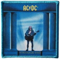Ac/Dc - Patch Who Made Who Printed  (8,9 X i gruppen MERCHANDISE / Merch / Metal hos Bengans Skivbutik AB (5537649)