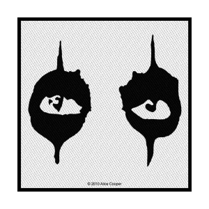 Alice Cooper - The Eyes Standard Patch i gruppen MERCHANDISE / Merch / Metal hos Bengans Skivbutik AB (5537706)