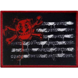 Anthrax - Flag Printed Patch i gruppen MERCHANDISE / Merch / Metal hos Bengans Skivbutik AB (5537718)