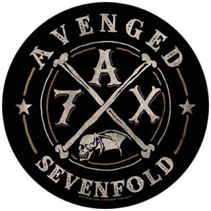 Avenged Sevenfold - A7x Back Patch i gruppen MERCHANDISE / Merch / Metal hos Bengans Skivbutik AB (5537727)