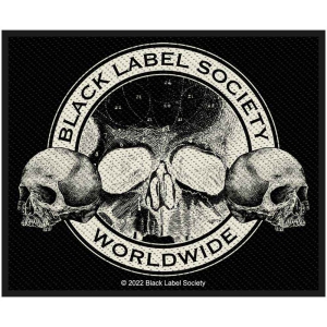 Black Label Society - Skulls Standard Patch i gruppen MERCHANDISE / Merch / Metal hos Bengans Skivbutik AB (5537746)