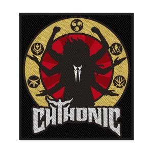 Chthonic - Deity Standard Patch i gruppen MERCHANDISE / Merch / Metal hos Bengans Skivbutik AB (5537794)