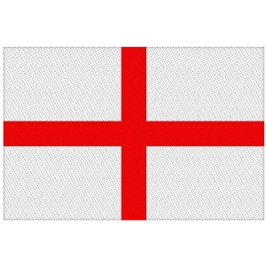 Flag - St. George Standard Patch i gruppen MERCHANDISE / Merch / Punk hos Bengans Skivbutik AB (5537872)
