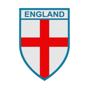 Generic - England Standard Patch i gruppen MERCHANDISE hos Bengans Skivbutik AB (5537890)