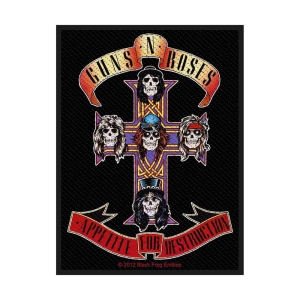 Guns N Roses - Appetite Retail Packaged Patch i gruppen MERCHANDISE / Merch / Metal hos Bengans Skivbutik AB (5537951)