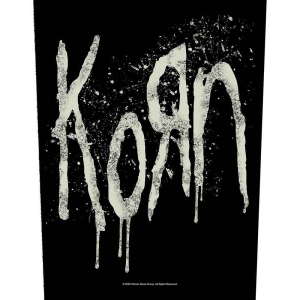 Korn - Splatter Logo Back Patch i gruppen MERCHANDISE / Merch / Metal hos Bengans Skivbutik AB (5538057)