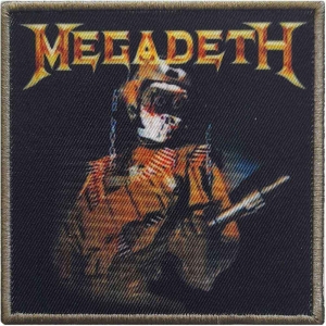 Megadeth - Trooper Printed Patch i gruppen MERCHANDISE / Merch / Metal hos Bengans Skivbutik AB (5538105)