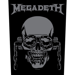 Megadeth - Vic Rattlehead Back Patch i gruppen MERCHANDISE / Merch / Nyheter / Metal hos Bengans Skivbutik AB (5538108)