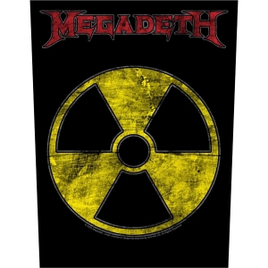 Megadeth - Radioactive Back Patch i gruppen MERCHANDISE / Merch / Nyheter / Metal hos Bengans Skivbutik AB (5538110)