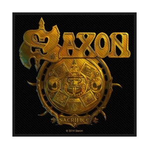 Saxon - Sacrifice Standard Patch i gruppen MERCHANDISE / Merch / Metal hos Bengans Skivbutik AB (5538395)