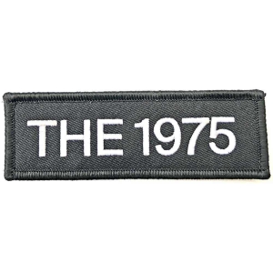The 1975 - Logo Woven Patch i gruppen MERCHANDISE / Merch / Pop-Rock hos Bengans Skivbutik AB (5538462)