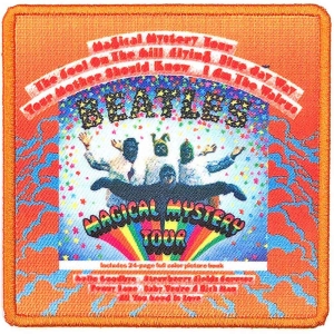 The Beatles - Magical Mystery Tour Woven Patch i gruppen MK Export CDON Merch hos Bengans Skivbutik AB (5538469)