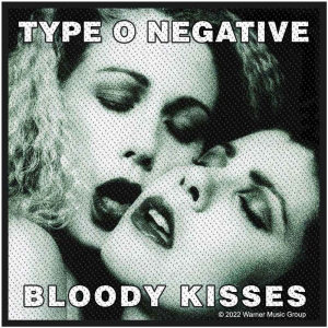 Type O Negative - Bloody Kisses Standard Patch i gruppen MERCH hos Bengans Skivbutik AB (5538598)