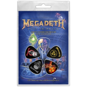 Megadeth - Rust In Peace Plectrum Pack i gruppen MERCHANDISE / Merch / Nyheter / Metal hos Bengans Skivbutik AB (5538649)