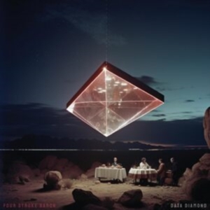 Four Stroke Baron - Data Diamond (Galaxy Orange/Black V i gruppen VINYL hos Bengans Skivbutik AB (5538930)