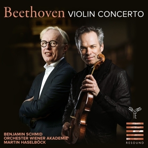 Benjamin Schmid & Orchester Wiener Akademie & Martin Haselbock - Beethoven: Violin Concerto Op. 61 / Andante Cantabile (Orch. Franz Liszt) i gruppen CD / Klassisk hos Bengans Skivbutik AB (5539227)