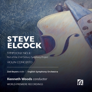 Zoe Beyers English Symphony Orches - Elcock: Violin Concerto Symphony N i gruppen CD hos Bengans Skivbutik AB (5539991)