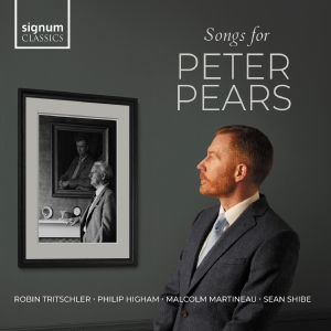 Robin Tritschler Philip Higham Ma - Songs For Peter Pears i gruppen CD hos Bengans Skivbutik AB (5539992)