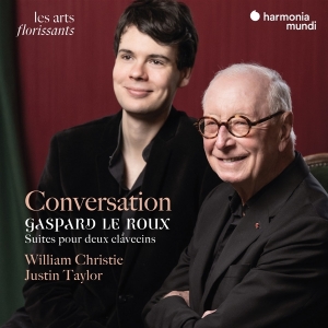 William Christie & Justin Taylor - Conversation (Suites For Two Harpsichords) i gruppen CD hos Bengans Skivbutik AB (5540066)