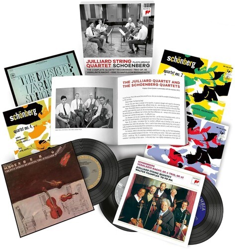 Juilliard String Quartet - The Juilliard String Quartet Plays Schoenberg i gruppen CD / Klassisk hos Bengans Skivbutik AB (5540672)