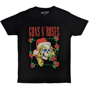 Guns N Roses - Holiday Skull Uni Bl     (S) i gruppen MERCHANDISE / T-shirt / Heavy Metal hos Bengans Skivbutik AB (5542168)