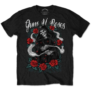 Guns N Roses - Roses Reaper Uni Bl    S i gruppen MERCHANDISE / T-shirt / Metal hos Bengans Skivbutik AB (5542237r)