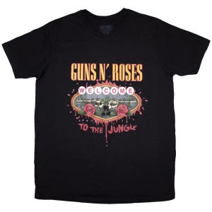 Guns N Roses - Welcome To The Jungle Lv Lady Bl    S i gruppen MERCHANDISE / T-shirt / Metal hos Bengans Skivbutik AB (5542271r)