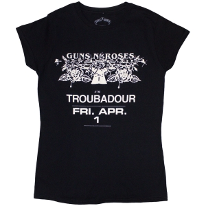 Guns N Roses - Troubadour Flyer Lady Bl    S i gruppen MERCHANDISE / T-shirt / Metal hos Bengans Skivbutik AB (5542273r)