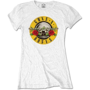 Guns N Roses - Packaged Classic Logo Lady Wht    S i gruppen MERCHANDISE / T-shirt / Metal hos Bengans Skivbutik AB (5542315r)