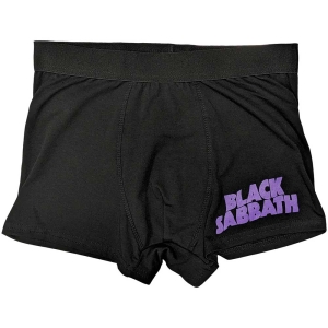 Black Sabbath - Wavy Logo Uni Bl Boxers: i gruppen MERCHANDISE / Merch / Metal hos Bengans Skivbutik AB (5542947r)