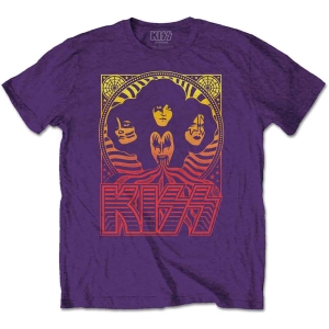 Kiss - Gradient Group Uni Purp  i gruppen MERCHANDISE / T-shirt / Metal hos Bengans Skivbutik AB (5544869r)