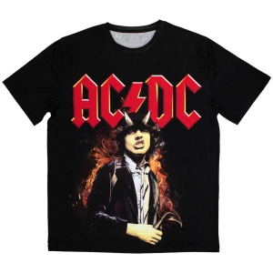 Ac/Dc -  Angus Highway To Hell Uni Bl  (S) i gruppen MERCHANDISE / T-shirt / Heavy Metal hos Bengans Skivbutik AB (5544738)